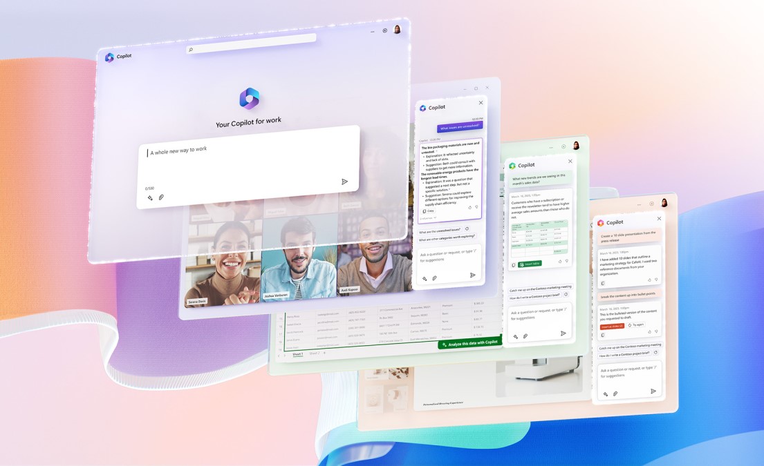 An Image Showing Microsoft Copilot Features