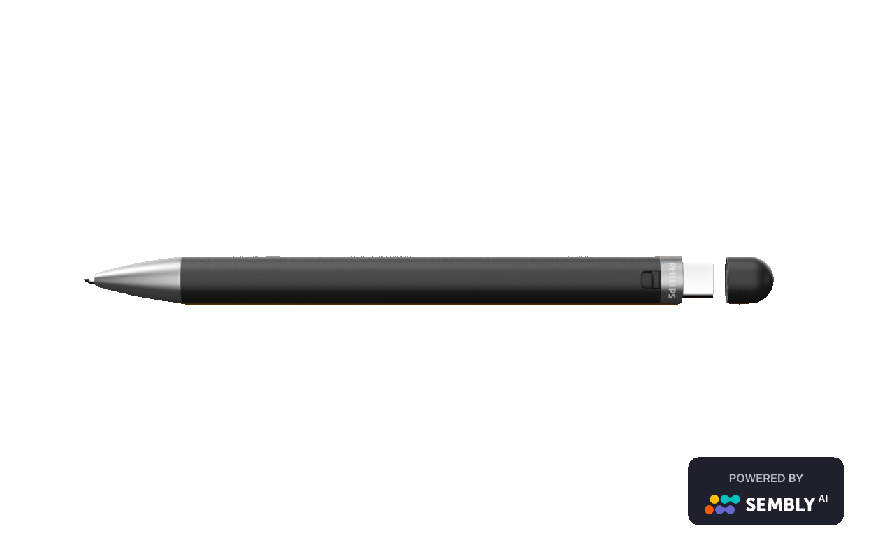 Philips VoiceTracer Audio Recorder Pen