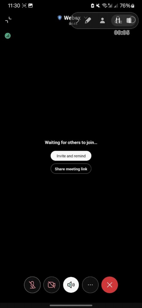 How to Record a Webex Meeting on your Androin | Sembly